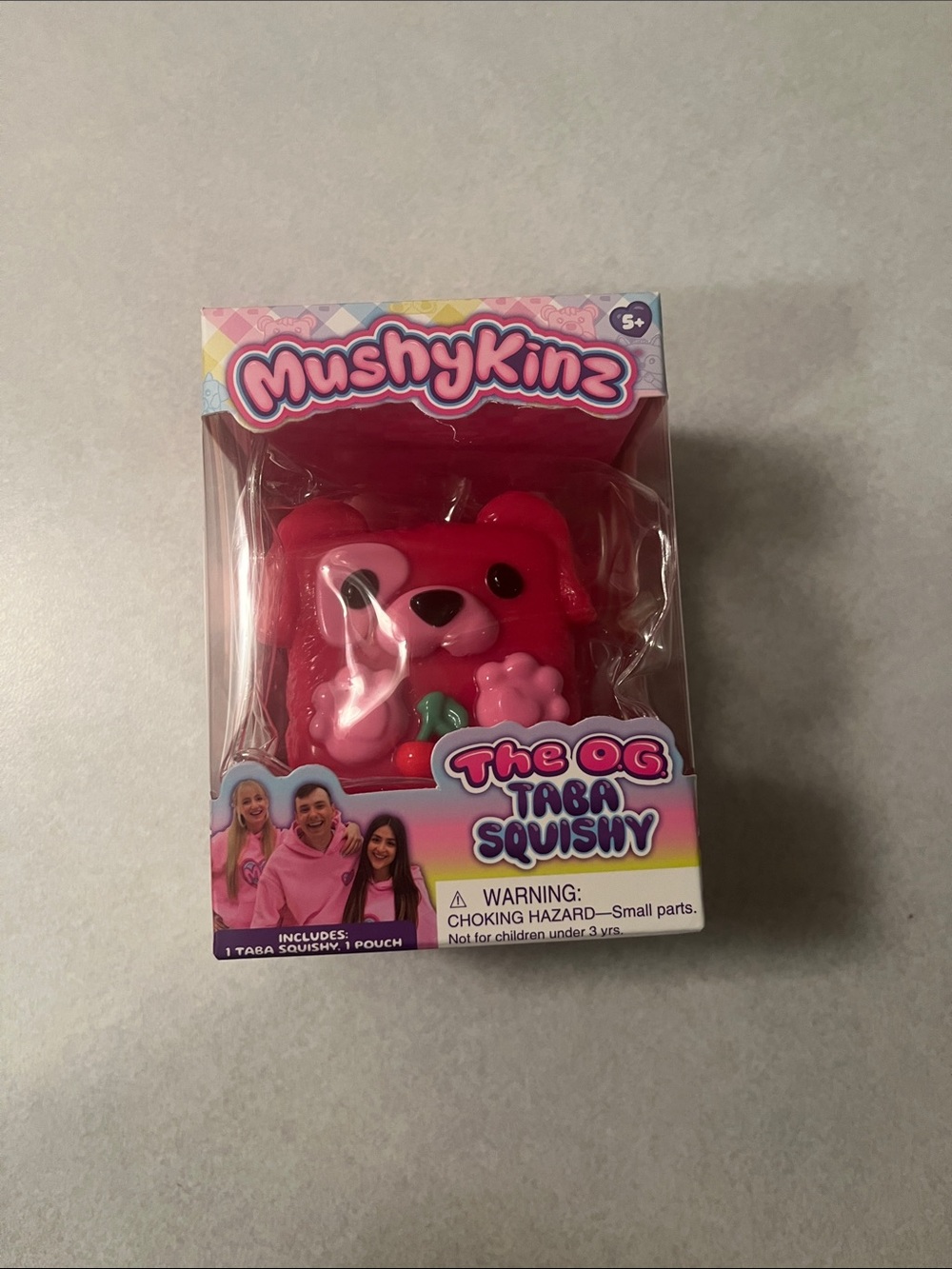 Mushykinz-the OG Taba Squishy Pink Toy